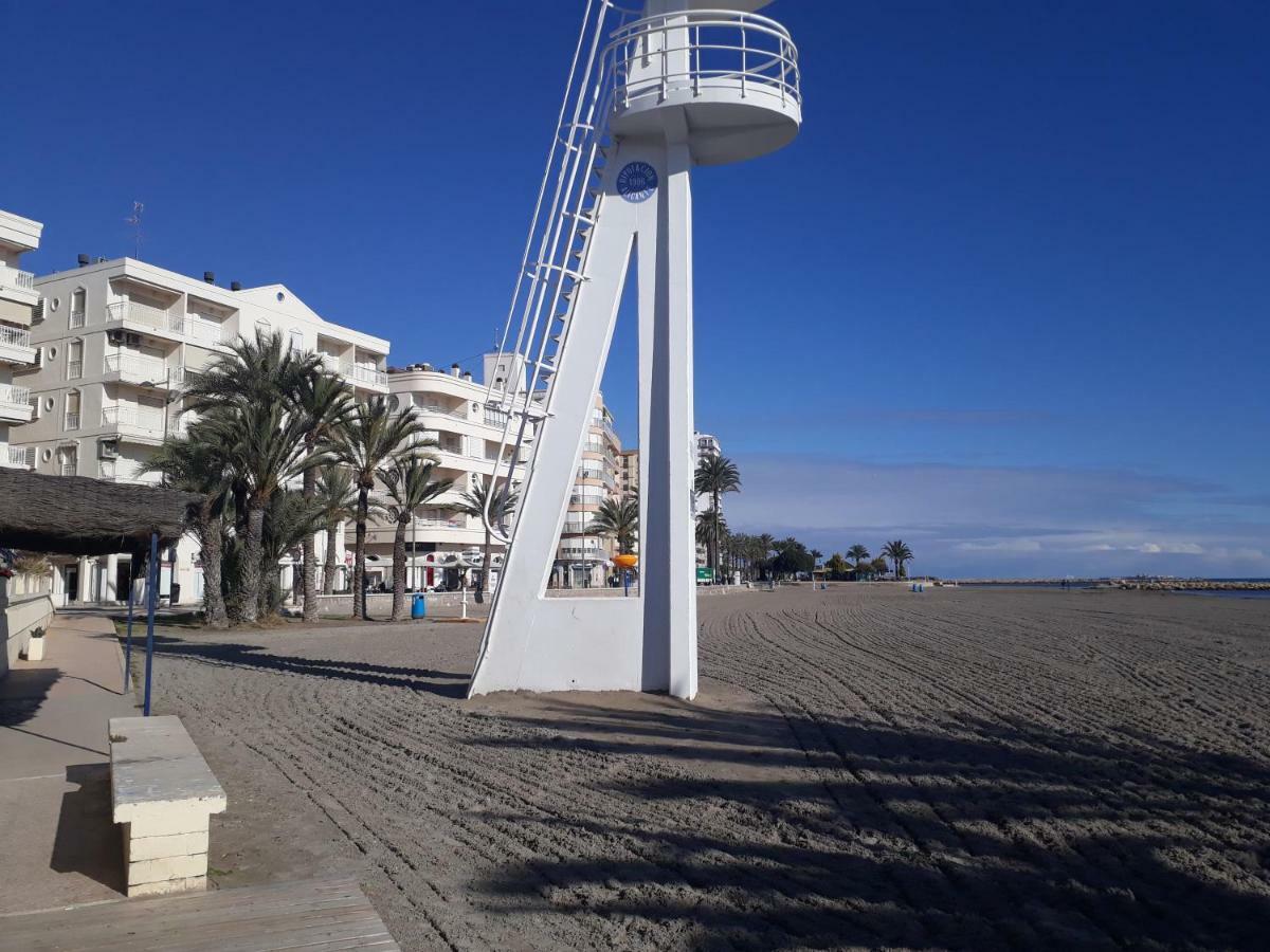 2 Bedroom'S Flat On The Beach, City Center, 1 Line Santa Pola Exterior foto